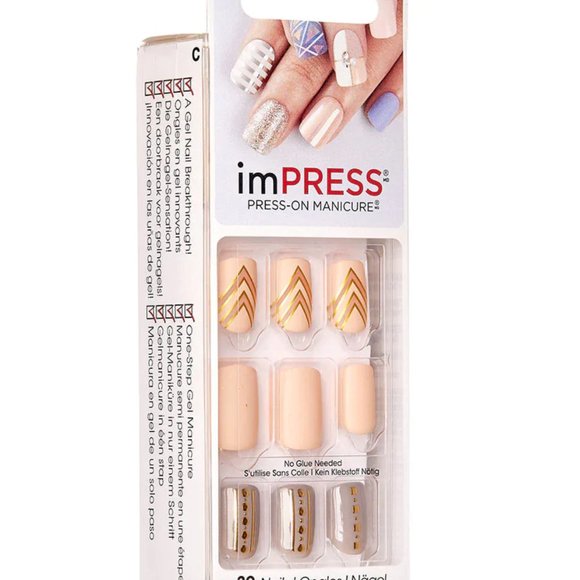 185. Kiss imPRESS Press-On Manicure Nails, model: Shocking - 64275 - Picture 1 of 1